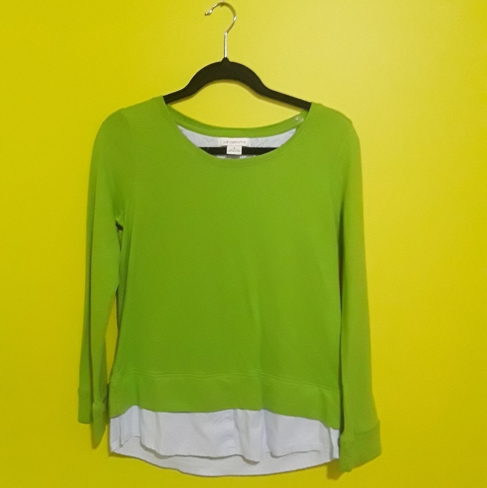 Long Sleeve Green Shirt